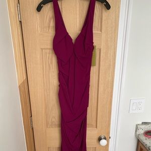 Nicole Miller floor-length gown